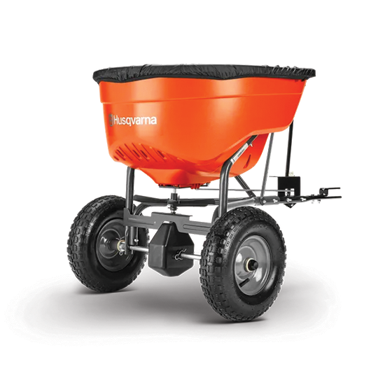 Husqvarna tow behind spreader